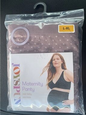 Joyspun Maternity Panty 3-Pack - Mauve Gray Pink Size L-XL